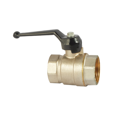 1/2' นาง ทองเหลืองลูกบอล วาล์วน้ําที่มี Nickel Plated