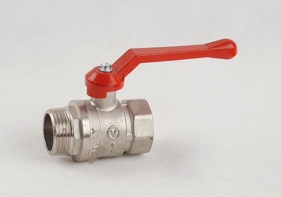 14mm Port Lockable Union 3/8 Brass Ball Valve Pneumatic Powered