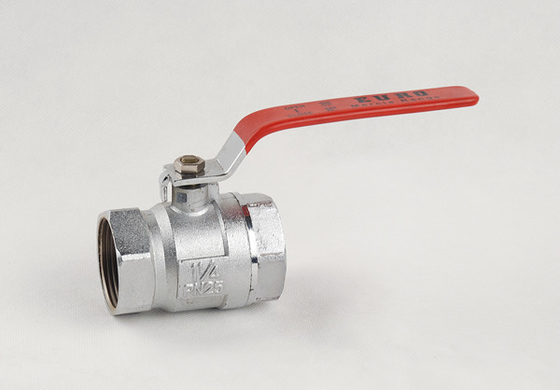 14mm Port Lockable Union 3/8 Brass Ball Valve Pneumatic Powered