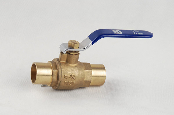 OEM ODM OBM 1/2 นิ้ว - บอลวาล์วเกลียวทองเหลือง 4 นิ้ว อุณหภูมิปกติ
