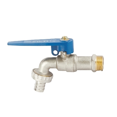 Bibcock Valve ทองเหลืองด้ามสังกะสี