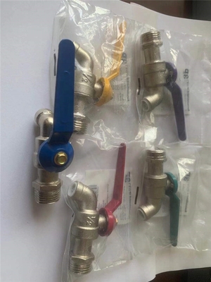 Bibcock Valve ทองเหลืองด้ามสังกะสี