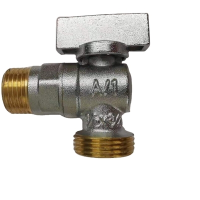 Commercial 15mm Port WC Angle Valve สามเหลี่ยมเครื่องซักผ้าวาล์วมุม