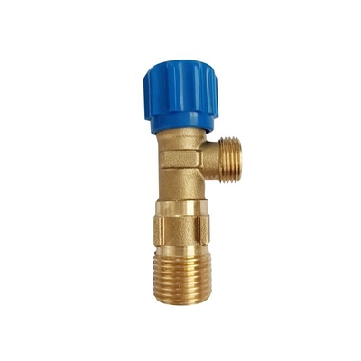 Commercial 15mm Port WC Angle Valve สามเหลี่ยมเครื่องซักผ้าวาล์วมุม