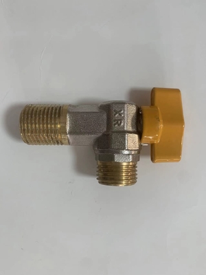 Safety DN20-NPT วาล์วมุมท่อประปาสามเหลี่ยม 1/2 นิ้ว