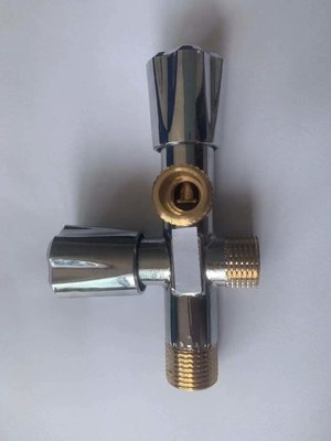 1/2 นิ้ว Chromed Sink Angle Stop Valve วาล์วมุมอ่างล้างหน้า