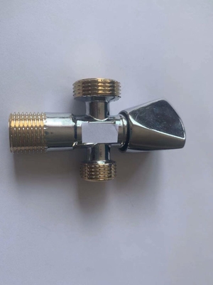 1/2 นิ้ว Chromed Sink Angle Stop Valve วาล์วมุมอ่างล้างหน้า