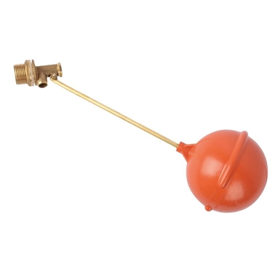 Bulkhead Mounting Brass Float Valve 3/4In วาล์วลอยรางน้ำทองเหลือง