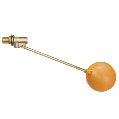 Bulkhead Mounting Brass Float Valve 3/4In วาล์วลอยรางน้ำทองเหลือง
