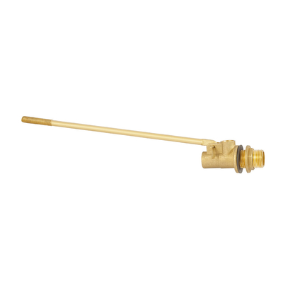 MNPT Connection 1/2&quot; บอลวาล์วลูกลอยทองเหลืองพร้อมหัวพลาสติกแรงดันต่ำ